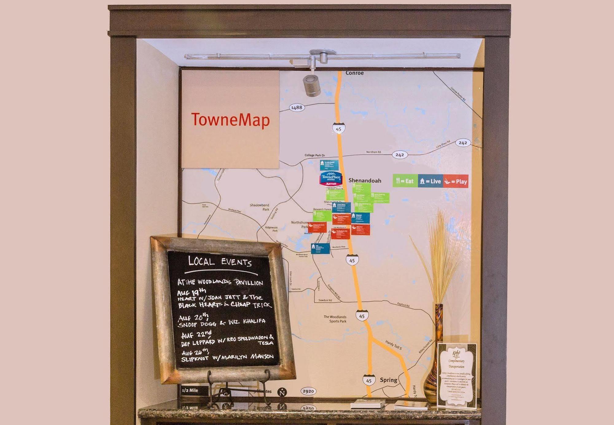 Towneplace Suites Houston North/Shenandoah Luaran gambar